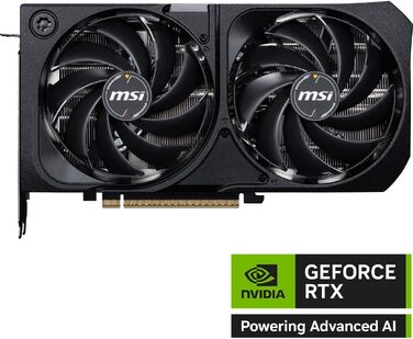 Відеокарта MSI GeForce RTX 5070 12G Shadow 2X OC (12GB GDDR7, PCIe 5, Boost 2542 MHz)