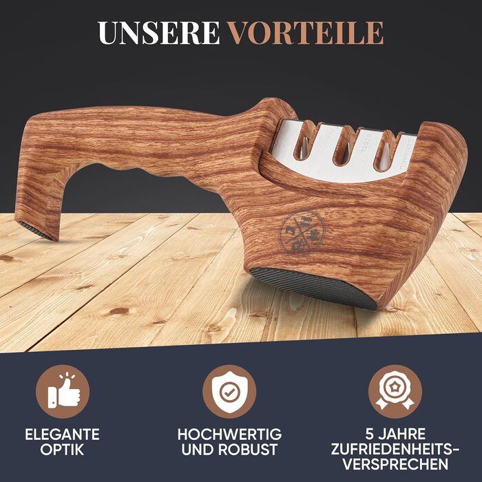 Точилка для ножів From Mom by FM – професійна, ергономічна | Точильний камінь, шліфувальник ножів