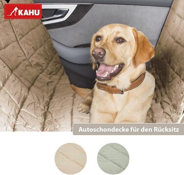 Декоративний килимок для собак KAHU® (148 x 143 см) - зручна автодека для собак, підходить для заднього сидіння або багажника