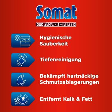 Очищувач для посудомийних машин SOMAT 5in1 Intensiv, рідкий засіб для глибокого очищення та видалення накипу, 250 мл (набір 8 шт)