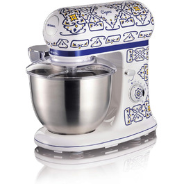 Ariete Stand Mixer 1588, Capri blue and white