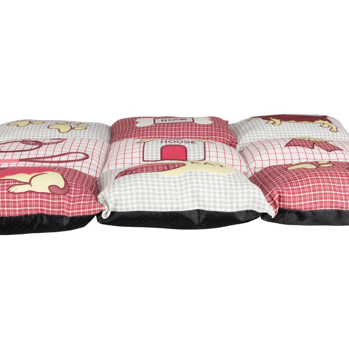 Килимок для собак Trixie Patchwork, 80 x 55 см, блакитний/зелений, м'який, для відпочинку