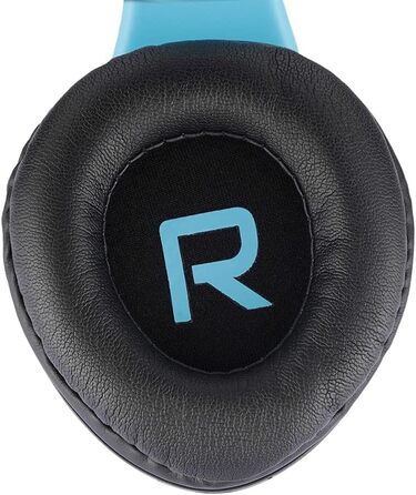 Бездротові навушники PowerLocus Over-Ear з Bluetooth, мікрофоном, складна конструкція, м'які амбушюри, Hi-Fi стерео звук, бас, для дітей та дорослих, TV/PC/Home Office (Чорний/Синій)