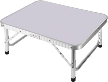 Складний туристичний стіл Lucn 60 см - портативний і розкладний стіл для пікніка, саду, балкону, кухні, роботи. 2 висоти: 20/56 см, розмір 60 x 45 см