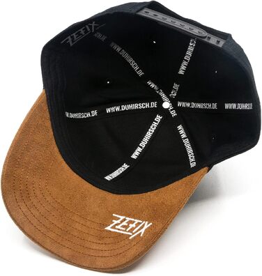 Кепка Snapback Bayerisches Zefix з фетру, чорна, універсальний розмір