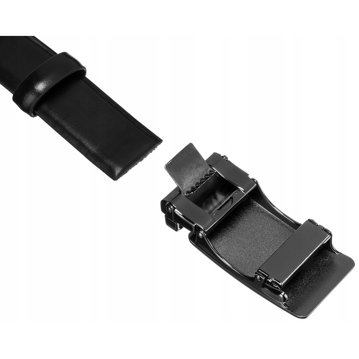 Шкіряний ремінь Peterson PTN A001, чорний