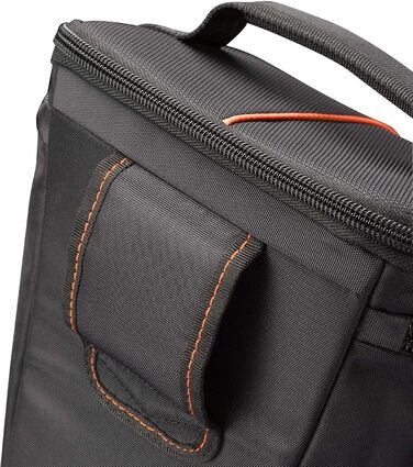 Сумка для камери Case Logic DCB306K SLR з ремінєм та ручкою, чорно-червона
