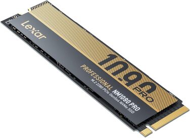 Lexar NM1090 PRO 1TB - SSD PCIe 5.0 Gen5 NVMe: до 14000 МБ/с, для AI, ігор та створення контенту (Laptop/PC)