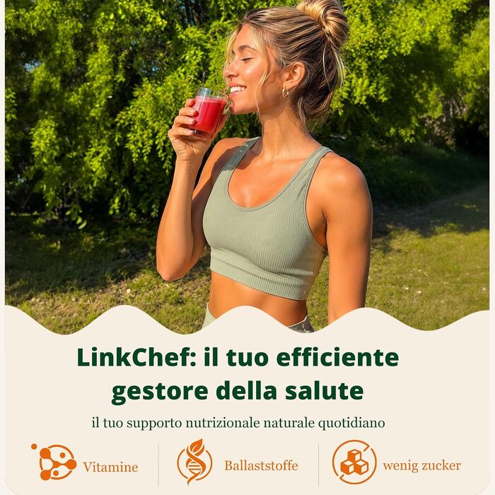 Шнекова соковижималка LINKChef Slow Juicer для овочів та фруктів, широкий завантажувальний отвір 115 мм, потужність 200 Вт, BPA-free, чорна