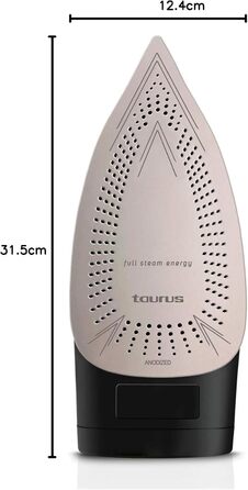 Праска відпарювач Taurus Geyser Eco 3000, 3000W, 200 г/хв, чорно-зелена