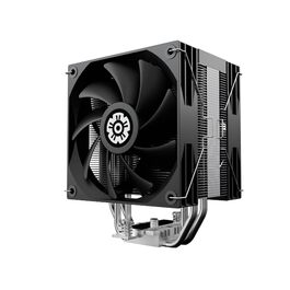 Кулер для CPU ENERMAX ETS-T41 з 2 вентиляторами 120mm PWM, гідравлічний підшипник, 4 теплові трубки, TDP 200W+, сумісний з AMD AM5/AM4 та Intel LGA1851/1700/115x