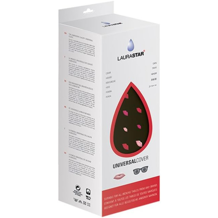 Чохол для прасування Laurastar Universal Lips: 131 x 55 см, 100% бавовна, для всіх прасувальних дощок, можна прати в пральній машині