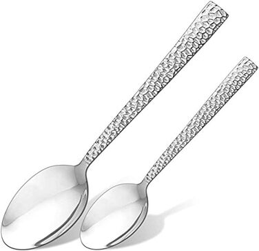 Cutlery Set, HaWare 60-Piece Stainless Steel Cutlery Set with Knife, Fork, Spoon, Dinner Cutlery for 12 People, Hammered Handle Table Cutlery for Home/Party/Hotel/Restaurant, High-Gloss Polished & Dishwasher Safe
