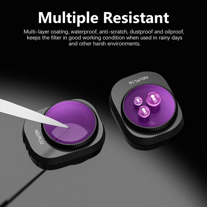 Набір ND фільтрів для DJI Mini 4 Pro - FPVtosky Mini 4 Pro ND Filter Set (6 шт.)