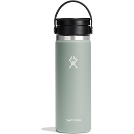 Hydro Flask 20oz Stainless Steel Coffee Flask - Vacuum Insulated, Leakproof - Agave Color