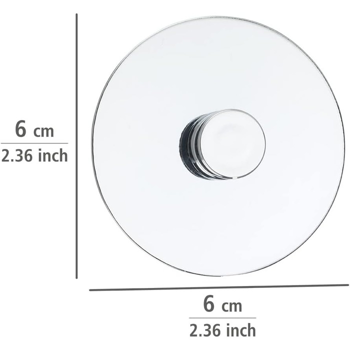 Кріплення WENKO Turbo-Loc® UNO, 6x6 см (одинарне)