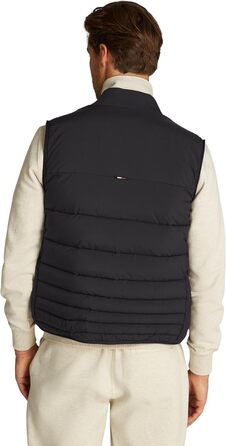 Жилет чоловічий Tommy Hilfiger Mix Quilt, водонепроникний, 3XL, великі розміри (Чорний)