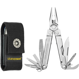 Leatherman Bond Multi-Tool - 14 Tools for Outdoor & Camping - Stainless Steel