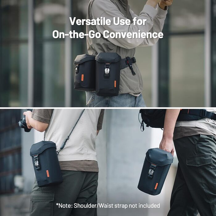 Сумка для фотокамери PGYTECH Linsentasche: захисний кейс для об'єктивів DSLR Sony/Canon/Nikon