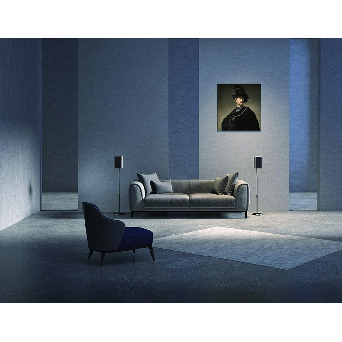 Підставки для акустики - 2 шт. Universal для сателітів/Surround Boxen, чорні, до 4.5 кг, HALTERUNGSPROFI S05