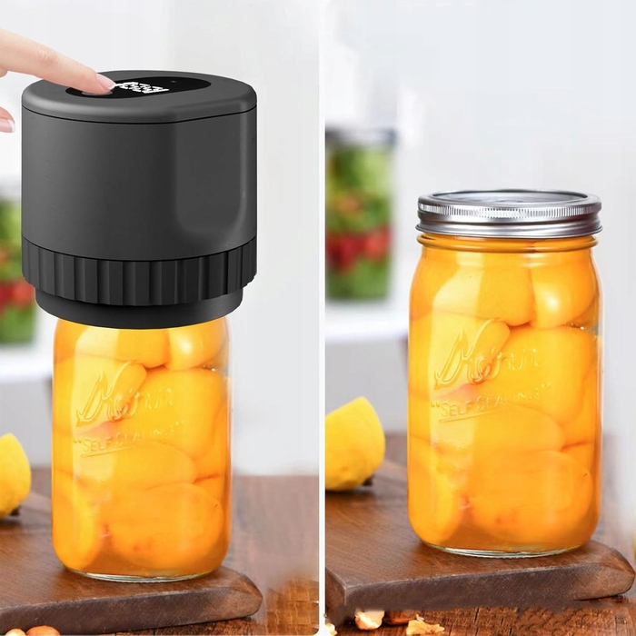 Автоматичний міні-вакууматор для банок Mason Jar (6.8 см / 8.3 см)