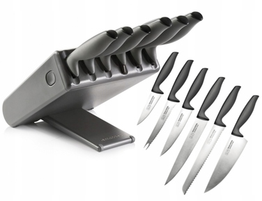 Набір ножів PRECIOSO з підставкою, 6 предметів