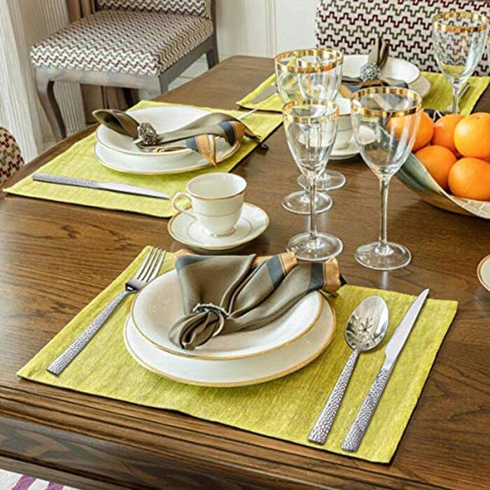 Cutlery Set, HaWare 60-Piece Stainless Steel Cutlery Set with Knife, Fork, Spoon, Dinner Cutlery for 12 People, Hammered Handle Table Cutlery for Home/Party/Hotel/Restaurant, High-Gloss Polished & Dishwasher Safe