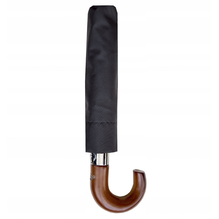 Чоловіча автоматична складана парасолька F.P.Parasol MP330 з чохлом, чорна