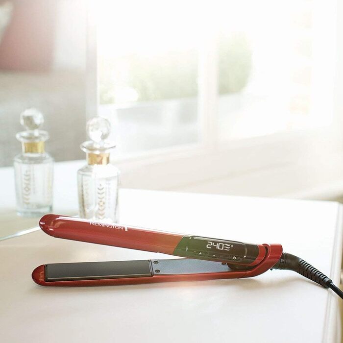 Плойка Remington Silk Digital CI96W1: керамічне покриття з шовковими протеїнами, LCD-дисплей, 120-220°C, для локонів та хвиль