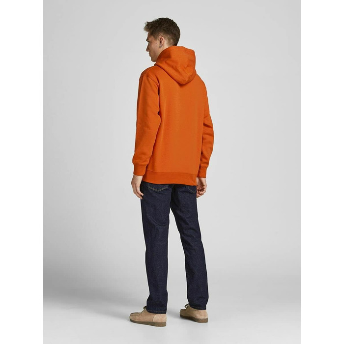 Чоловічий худі з капюшоном JACK & JONES RDD Logo, колір Hawaiian Sunset, розмір XS