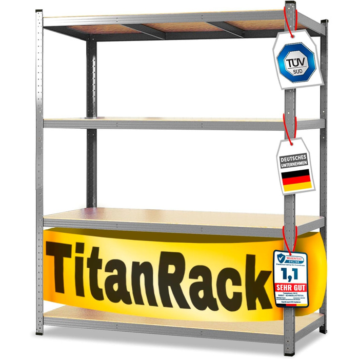 KARAT TitanRack Big Heavy-Duty Shelving Unit