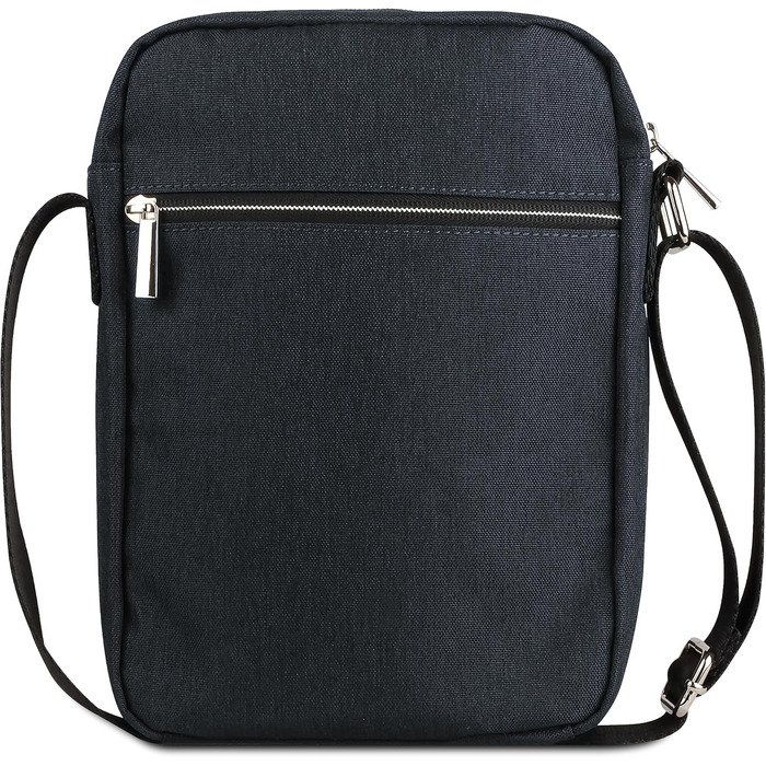 Чоловіча сумка Bugatti Sera на плечі, месенджер з відділенням для планшета, антрацит, S