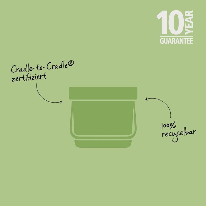 Сміттєвий кошик Brabantia Sort & Go з кришкою, 16 л, Jade Green (світло-зелений) — компактний контейнер для сортування відходів та тари