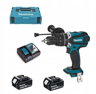 Ударний дриль-шурупокрут Makita DHP458Z 18V Li-Ion LXT (без АКБ та ЗУ)