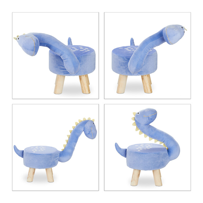 Relaxdays Kids' Stacking Ottoman
