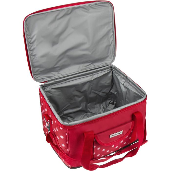 XL Cooler Bag 40 Liters - Insulated Bag Cooler Box Picnic Bag Color Choice (XL red and white polka dot PROMO)