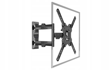Поворотний настінний кронштейн для телевізора 32-55 дюймів, регульований, MANTA P4