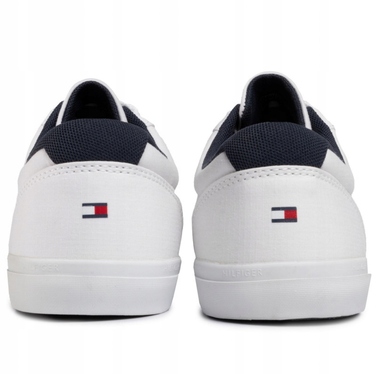 Спортивні кросівки Tommy Hilfiger білі, розмір 44, текстильні, дихаючі, на шнурівці