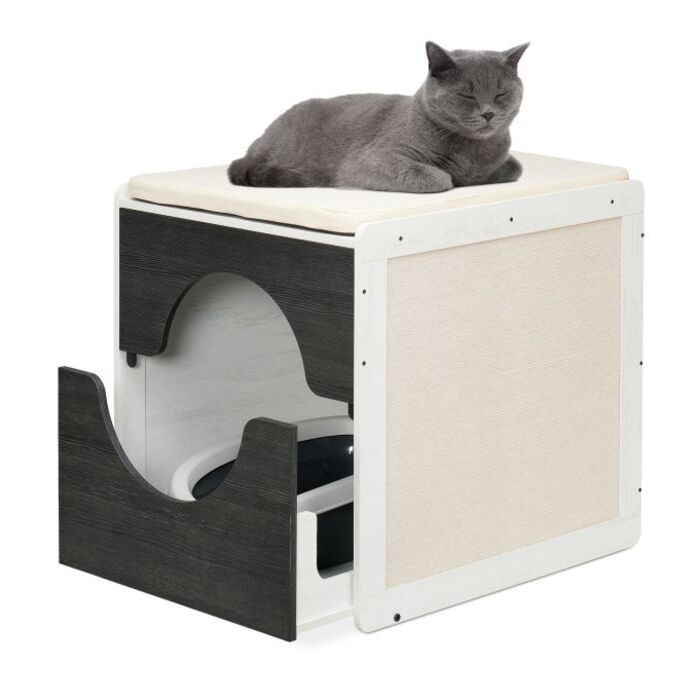 Шафка Relaxdays для котячого туалету