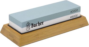 Набір точильних каменів Bacher Premium Schleifstein 400/1000/3000/8000. Точильний камінь, шліфувальний камінь, збірник інструкцій
