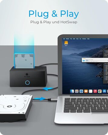 Док-станція ICY BOX для HDD/SSD SATA 2.5/3.5