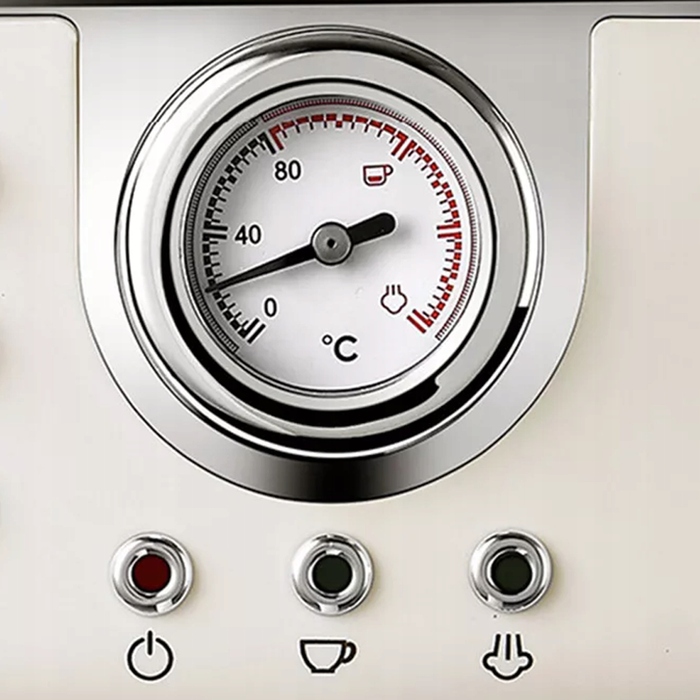 Автоматична кавомашина Bedee, тиск, 1050 Вт, біла