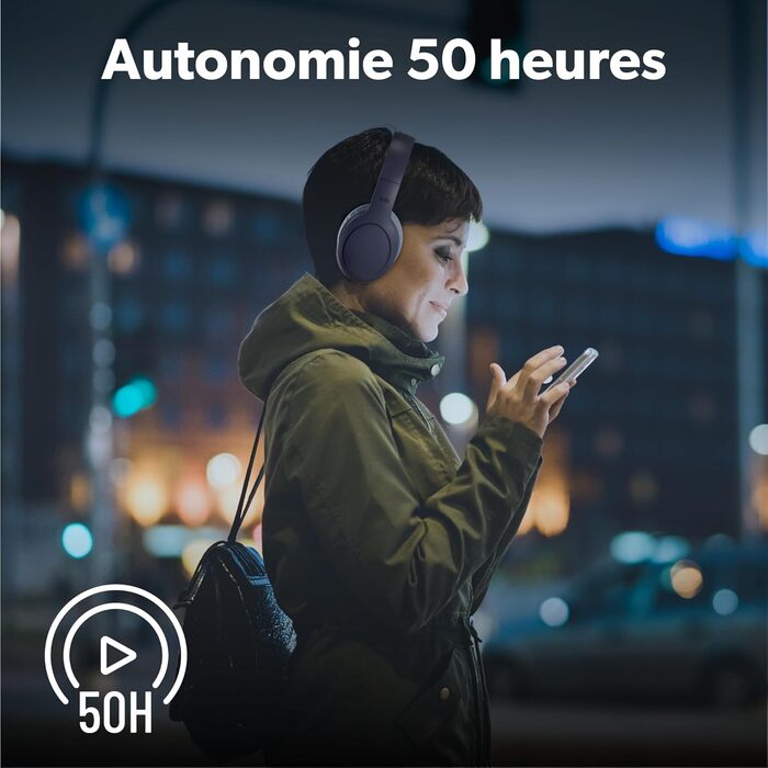 Бездротові навушники T'nB, складні, з пасивною шумоізоляцією, Bluetooth, стерео, мікрофон, до 30 годин роботи, зелено-блакитні