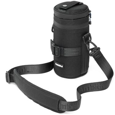 Чохол для об'єктива камери AMBITFUL з товстою підкладкою, водонепроникний, пилонепроникний, захист від ударів. Підходить для об'єктивів Sony, Nikon, Canon, Fujifilm, Tamron (до 80 x 155 мм)