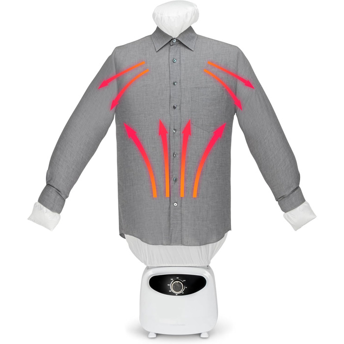 Автоматичний прасувальник сорочок ProfiCare PC-HBB 3117 | Прасувальна лялька 1400W | Швидкий та ефективний | З арома-насадкою