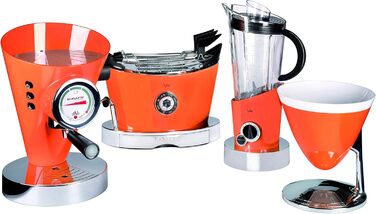 Кухонні ваги Bugatti Uma з таймером, електронним дисплеєм та знімною чашею (Оранжевий)