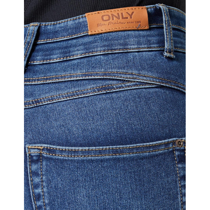 Шкіряні штани жіночі ONLANNE Skinny Fit, блакитні, розмір XXL/34L