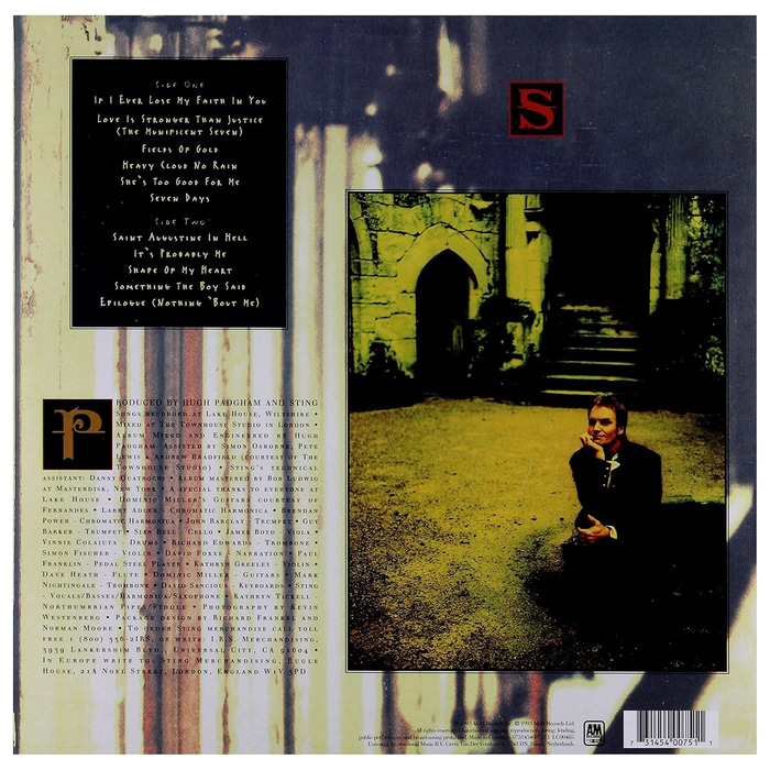 Ten Summoner's Tales - Вінілова платівка (LP) Sting
