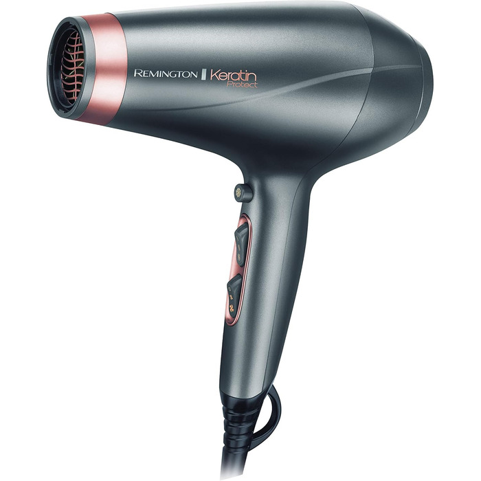 Випрямляч для волосся Remington S8593 Keratin Protect з датчиком захисту від перегріву, кератин-керамічне покриття з мигдалевою олією, цифровий дисплей, 160-230°C
