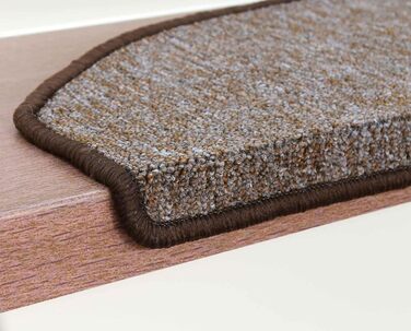 Ступінчасті килимки Kettelservice-Metzker Rambo - різні комплекти та кольори (14 шт., коричневий)